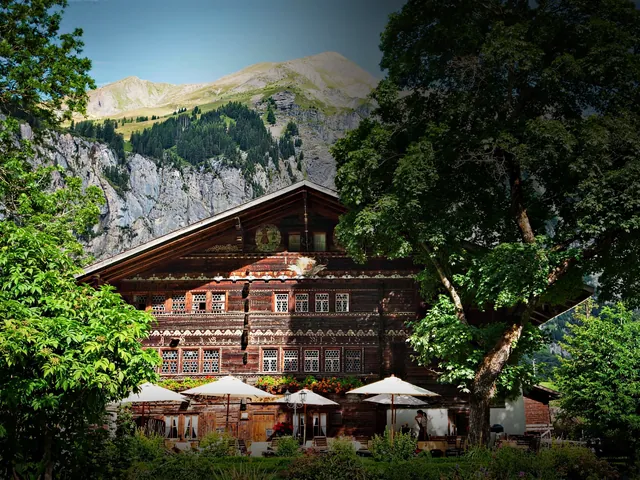 Der Landgasthof Ruedihus im Sommer