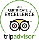 TripAdvisor Certificate of Excellence