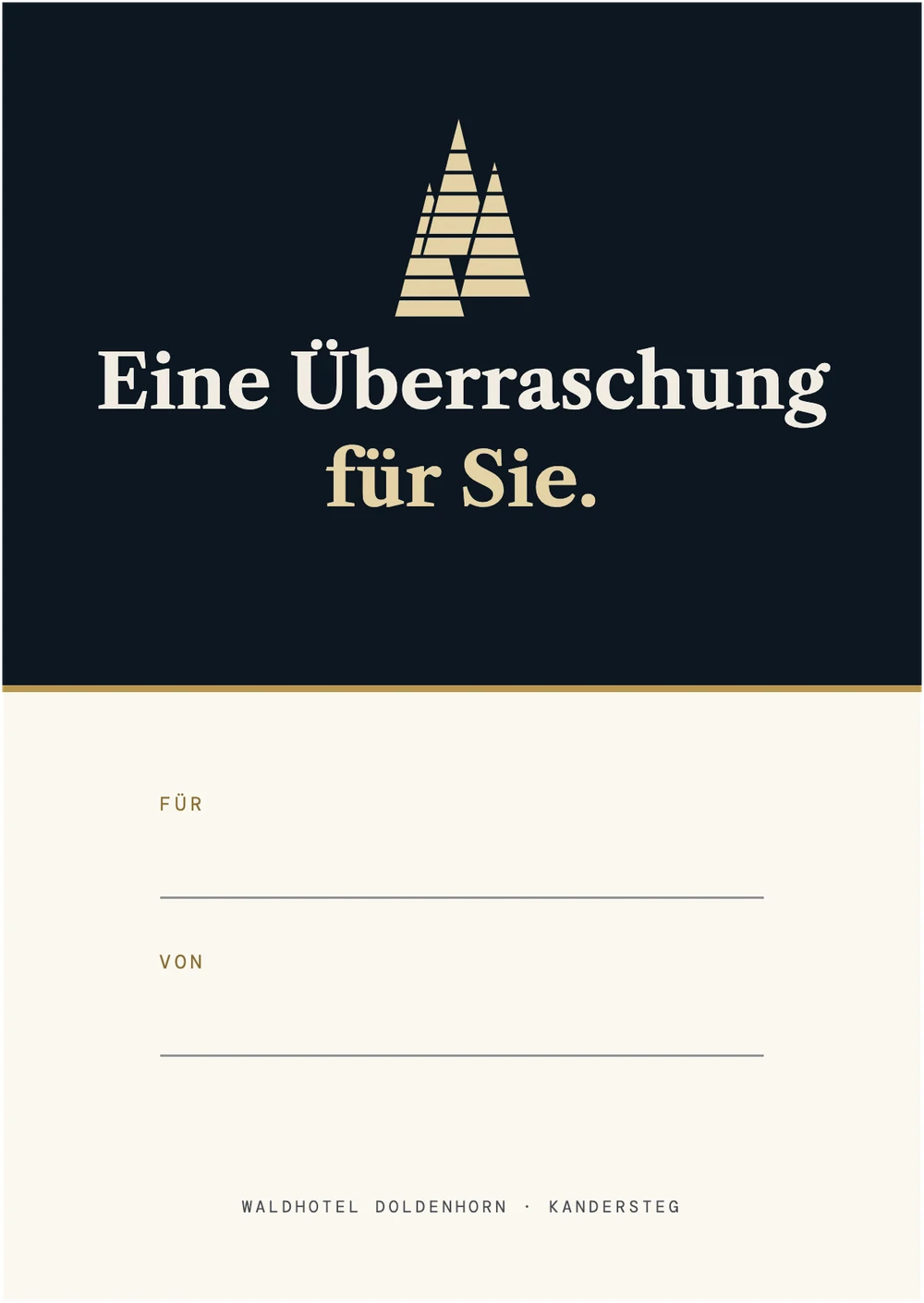 Grusskarte · Vorderseite