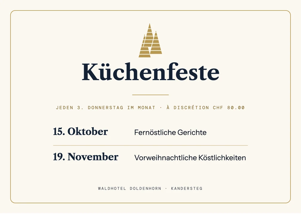 Tischkarte · Rückseite