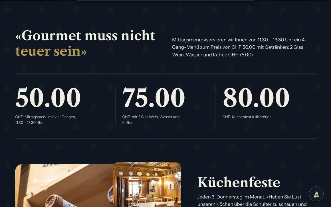 «Gourmet muss nicht teuer sein»