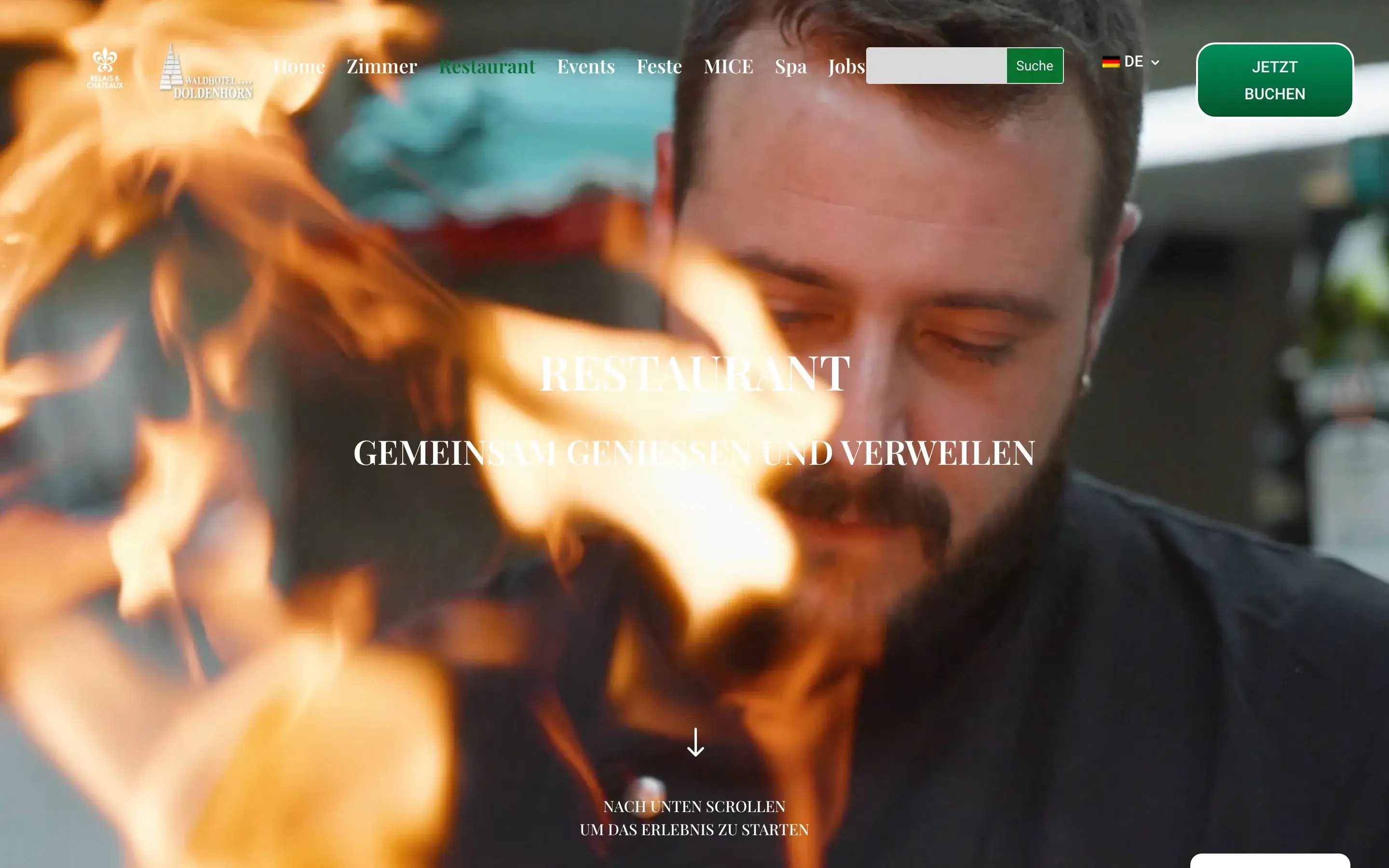 Heute: Küche auf doldenhorn-ruedihus.ch